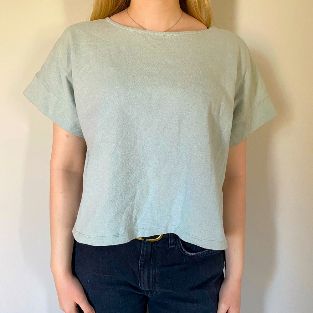 Madewell size large mint tee